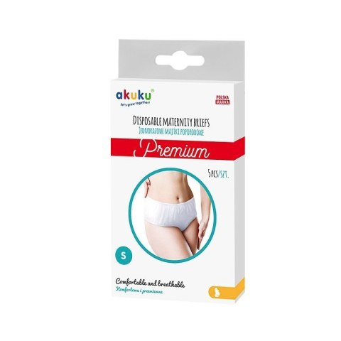 Majtki popor. jednorazowe s AKUKU Majtki popor. jednorazowe s AKUKU