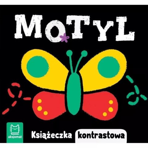 Motyl książeczka kontrastowa AKSJOMAT Motyl książeczka kontrastowa AKSJOMAT