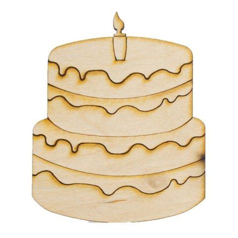 Ozd. drewniana tort ECODECO Ozd. drewniana tort ECODECO