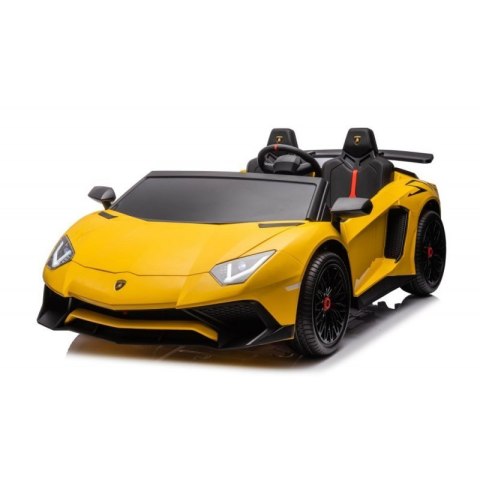 Pojazd a8803 lambo aventador s yellow EUROBABY Pojazd a8803 lambo aventador s yellow EUROBABY