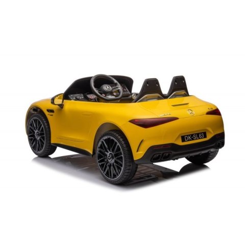 Pojazd dk-sl63 mercedes sl63 yellow EUROBABY Pojazd dk-sl63 mercedes sl63 yellow EUROBABY