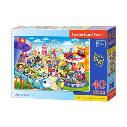 Puzzle 40 el.maxi amusement pa CASTOR Puzzle 40 el.maxi amusement pa CASTOR
