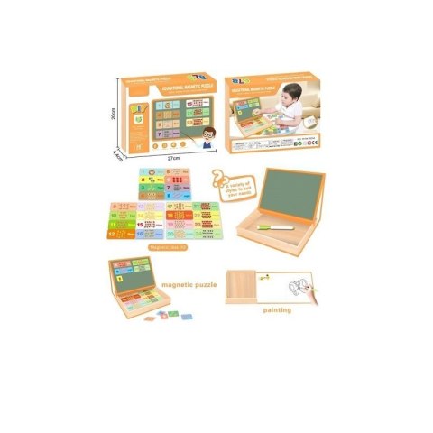 Puzzle magnetyczne EUROBABY ZABAWKI Puzzle magnetyczne EUROBABY ZABAWKI