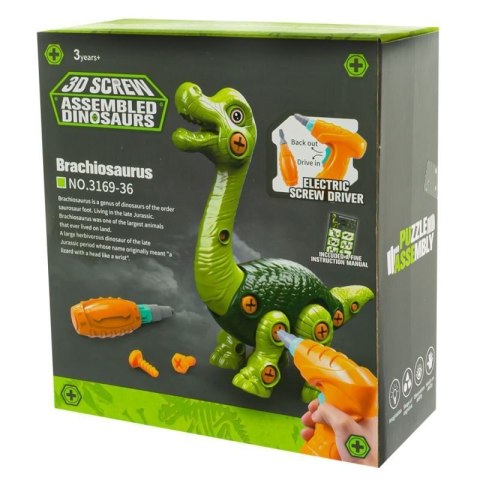 Zabawka brachiozaur do skręcania EUROBABY ZABAWKI Zabawka brachiozaur do skręcania EUROBABY ZABAWKI