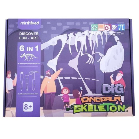 Zabawka szkielet dinozaura EUROBABY ZABAWKI Zabawka szkielet dinozaura EUROBABY ZABAWKI