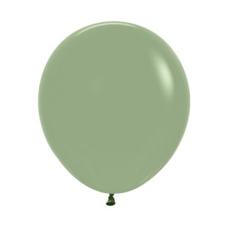 Balony lateksowe Sempertex, Eucalyptus, 45cm, 25 szt
