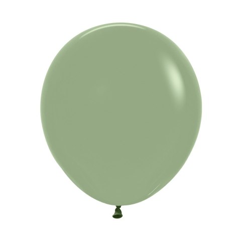 Balony lateksowe Sempertex, Eucalyptus, 45cm, 25 szt