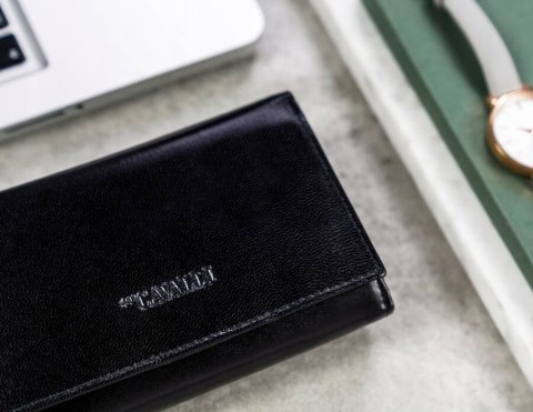 Duży, skórzany portfel damski z systemem RFID - 4U Cavaldi Duży, skórzany portfel damski z systemem RFID - 4U Cavaldi