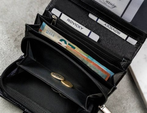 Duży, skórzany portfel damski z systemem RFID - 4U Cavaldi Duży, skórzany portfel damski z systemem RFID - 4U Cavaldi